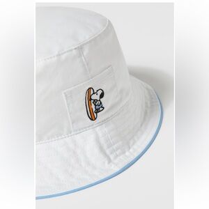NWT Zara 0-1Y Snoopy embroidered Peanuts bucket hat